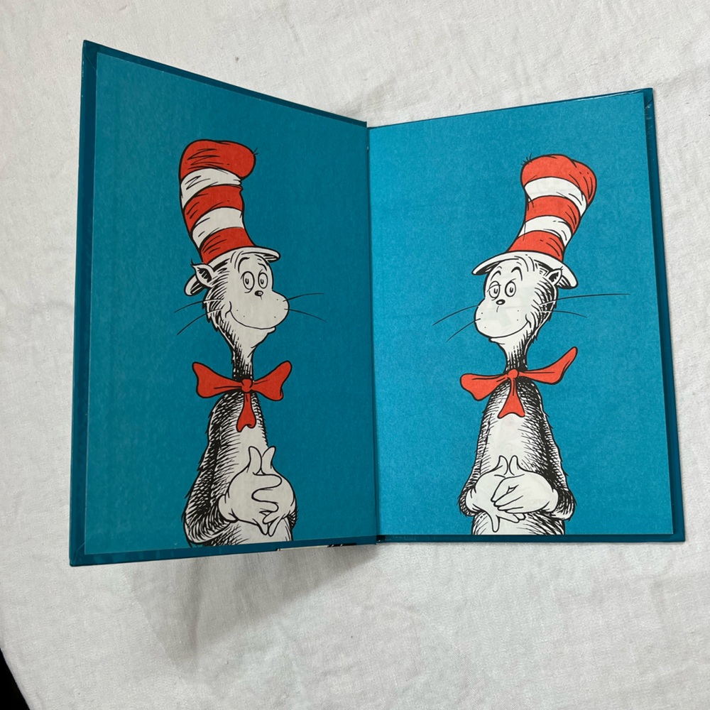 Dr Seuss Books 4 Cat In The Hat & Comes Back Green Eggs and Ham Wocket In Pocket - Picture 4 of 16